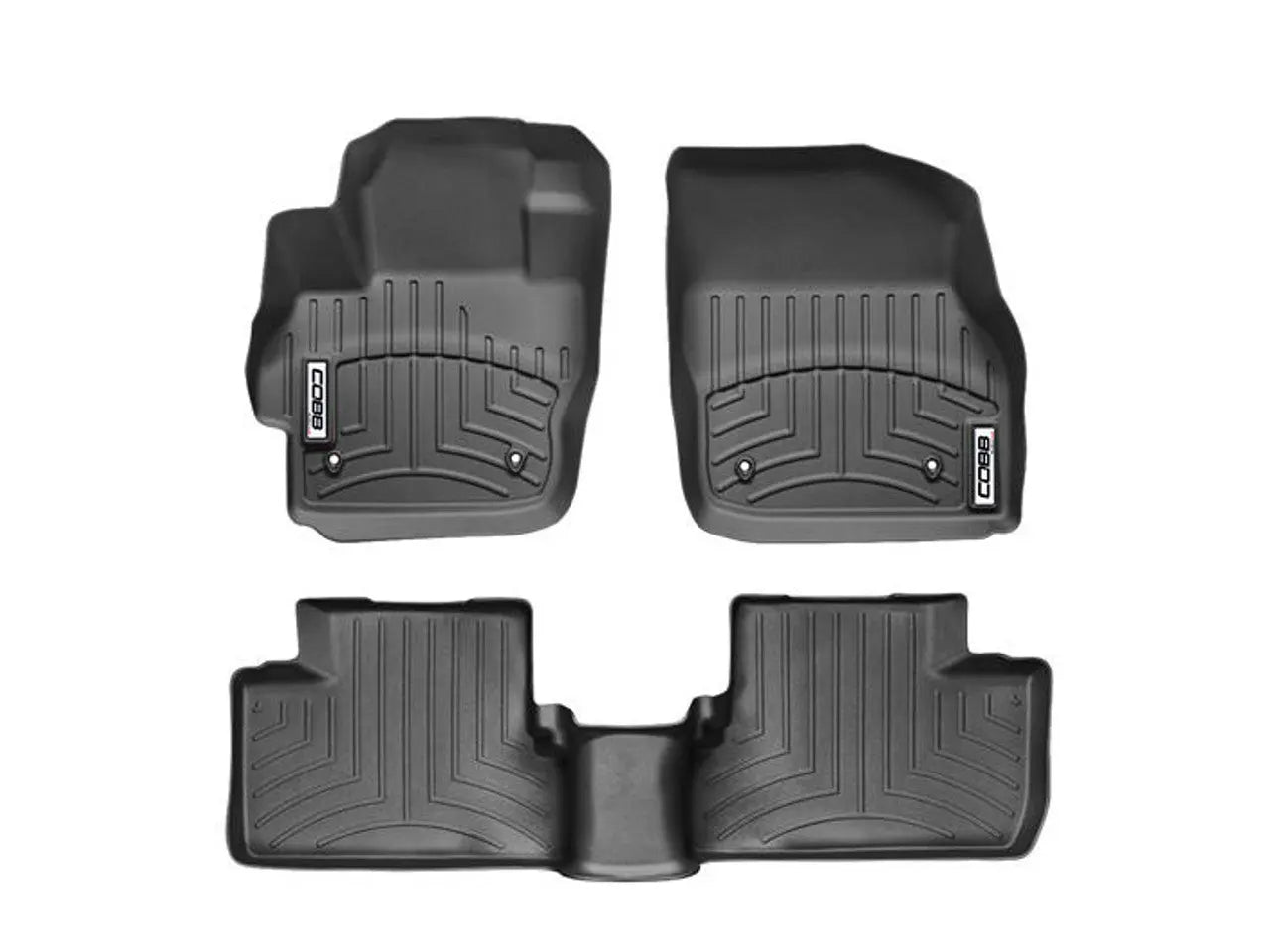 COBB 07-09 Mazdaspeed3 Front FloorLiner by WeatherTech - Black WT441471 COBB
