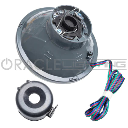 ORACLE PRE-INSTALLED 5.75" H5006/PAR46 SEALED BEAM HEADLIGHT 6904-003	 - Red Halo ORACLE Lighting