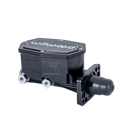 Wilwood MOPAR Compact Tandem M/C Kit w/ P-Valve 1.12in Bore - Chrome Powdercoat