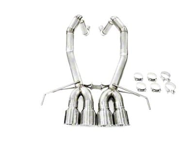 Kooks 09-13 Chevrolet Corvette Z06/ZR1 3in. Valved Axle-Back Exhaust w/ SS Tips