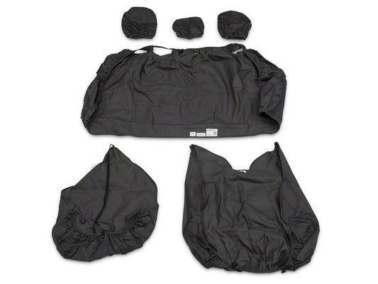 Covercraft 11-12 Ford F150 Polycotton SeatSaver Custom Second Row Seat Covers - Charcoal