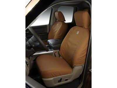 Covercraft 07-08 Ford F150 Carhartt SeatSaver Custom Front Row Seat Covers - Brown