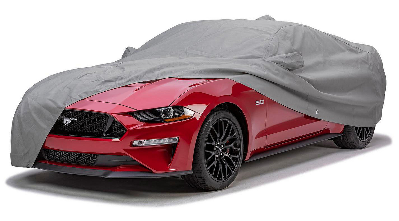 Covercraft 87-93 Ford Mustang Coupe Custom 5-Layer Softback All Climate Car Cover - Gray