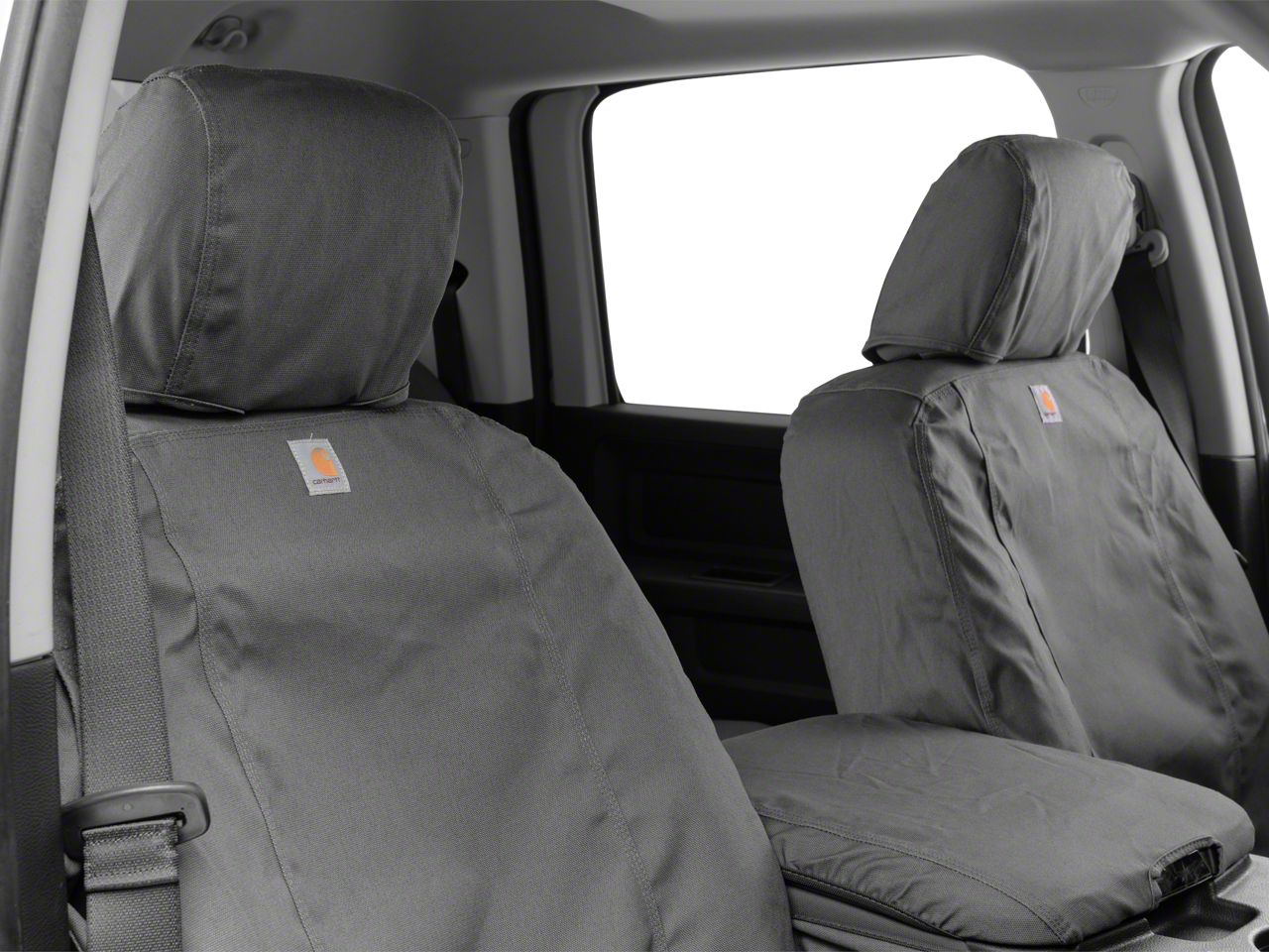 Covercraft 10-11 Honda CR-V Polycotton SeatSaver Custom Front Row Seat Covers - Charcoal