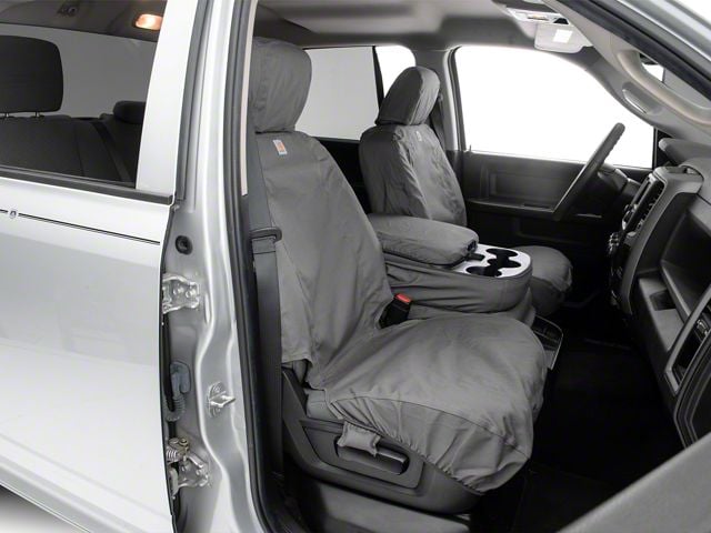 Covercraft 10-11 Honda CR-V Polycotton SeatSaver Custom Front Row Seat Covers - Grey