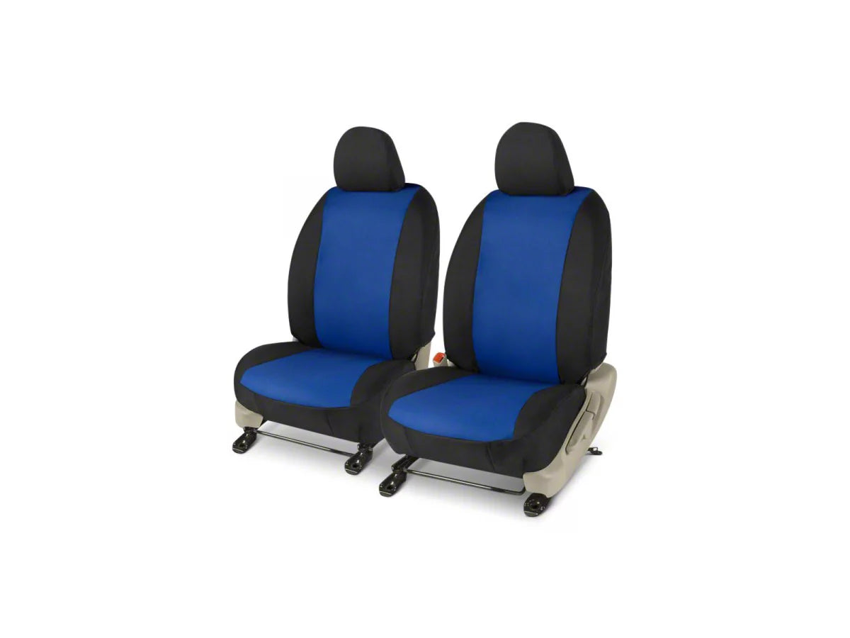 Covercraft 15-23 Dodge Challenger Endura PrecisionFit Custom Front Row Seat Covers - Black/Black