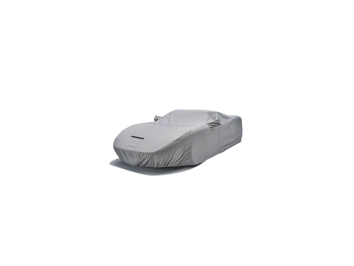 Covercraft 84-90 Chevrolet Corvette W/Mirrors Custom 3-Layer Moderate Climate Car Cover - Gray