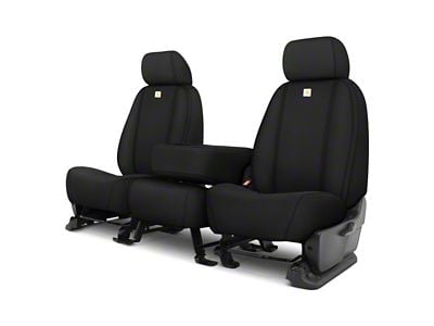 Covercraft 09-14 Dodge Ram 1500/HD Carhartt Super Dux SeatSaver Custom Front Row Seat Covers - Black