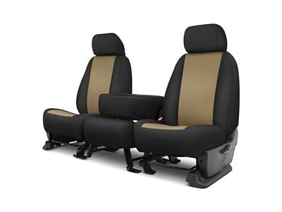 Covercraft 15-20 Ford F150 Endura PrecisionFit Custom Front Row Seat Covers - Tan/Tan