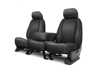 Covercraft 10-11 Ford Ranger Polycotton SeatSaver Custom Front Row Seat Covers - Charcoal