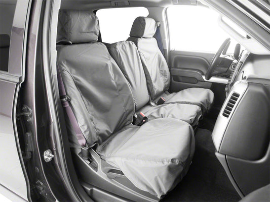 Covercraft 06-08 Dodge Ram Waterproof Polyester SeatSaver Custom Front Row Seat Covers - Grey