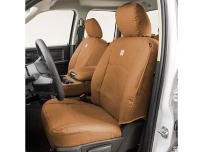 Covercraft 22-24 Jeep Grand Carhartt PrecisionFit Custom Front Row Seat Covers - Brown