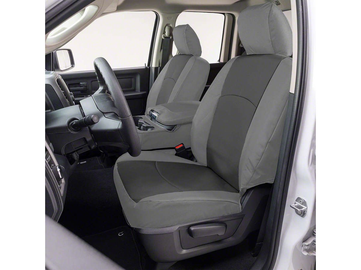 Covercraft 21-24 Jeep Grand Endura PrecisionFit Custom Second Row Seat Covers - Charcoal/Charcoal