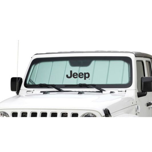 Covercraft 11-18 Jeep Wrangler (JK) UVS100 Custom Sunscreen with Jeep Grill logo