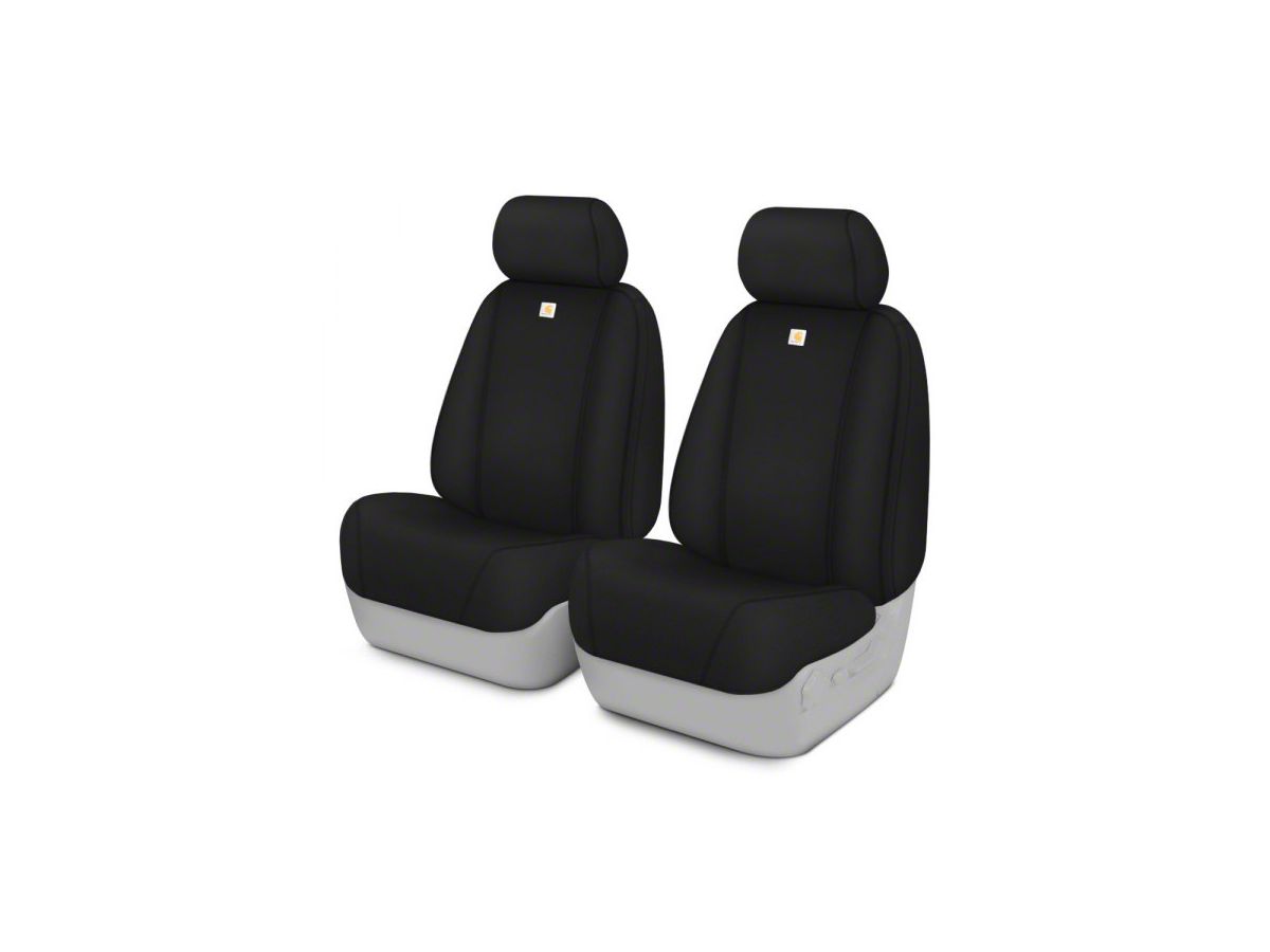 Covercraft 07-10 Jeep Wrangler Carhartt Super Dux SeatSaver Custom Second Row Seat Covers - Black