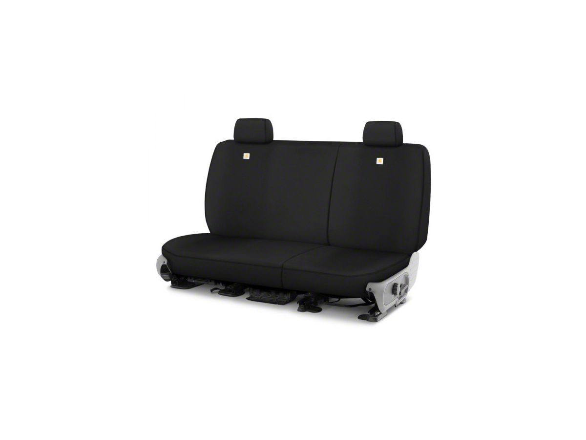 Covercraft 11-18 Jeep Wrangler Carhartt Super Dux SeatSaver Custom Second Row Seat Covers - Black