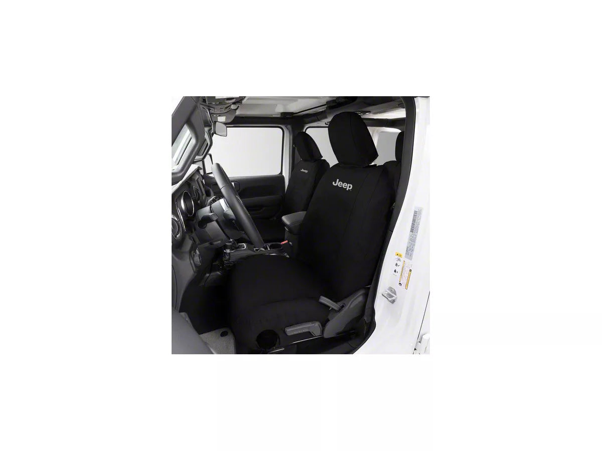 Covercraft 18-24 Jeep Wrangler Endura PrecisionFit Custom Second Row Seat Covers - Black/Black