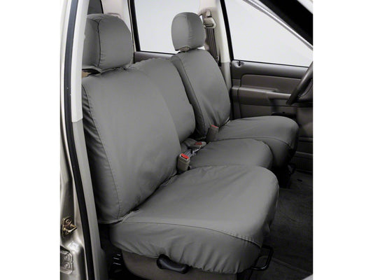 Covercraft 07-10 Jeep Wrangler Polycotton SeatSaver Custom Second Row Seat Covers - Grey