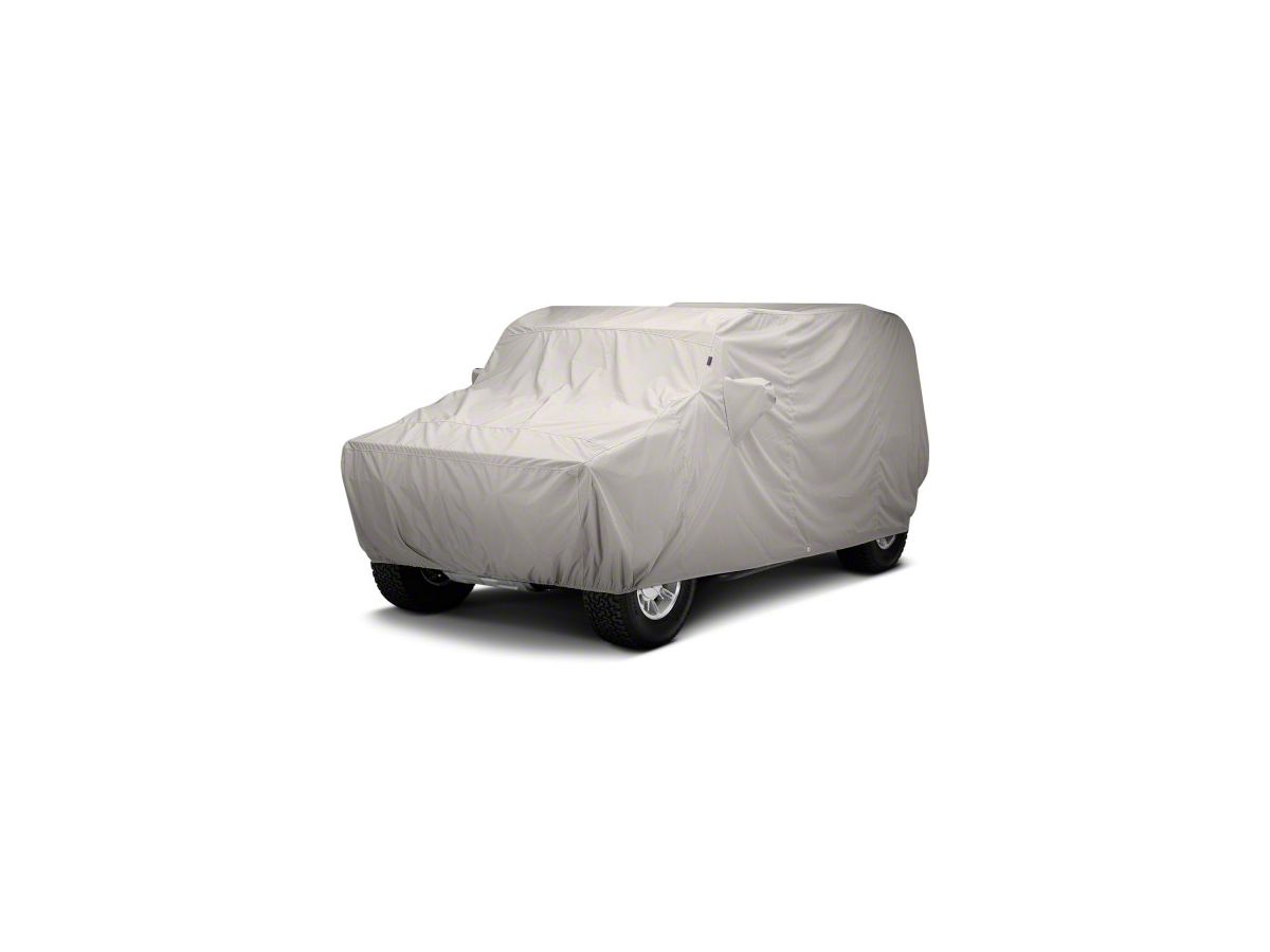 Covercraft 18-24 Jeep Wrangler (Jl) Custom Weathershield Hd Car Cover - Gray