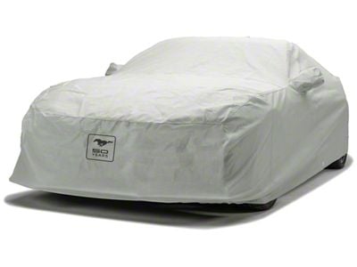 Covercraft 15-24 Ford Mustang Coupe 3-Layer Moderate Climate Cover w/ Blk Mustang 50 Years Logo