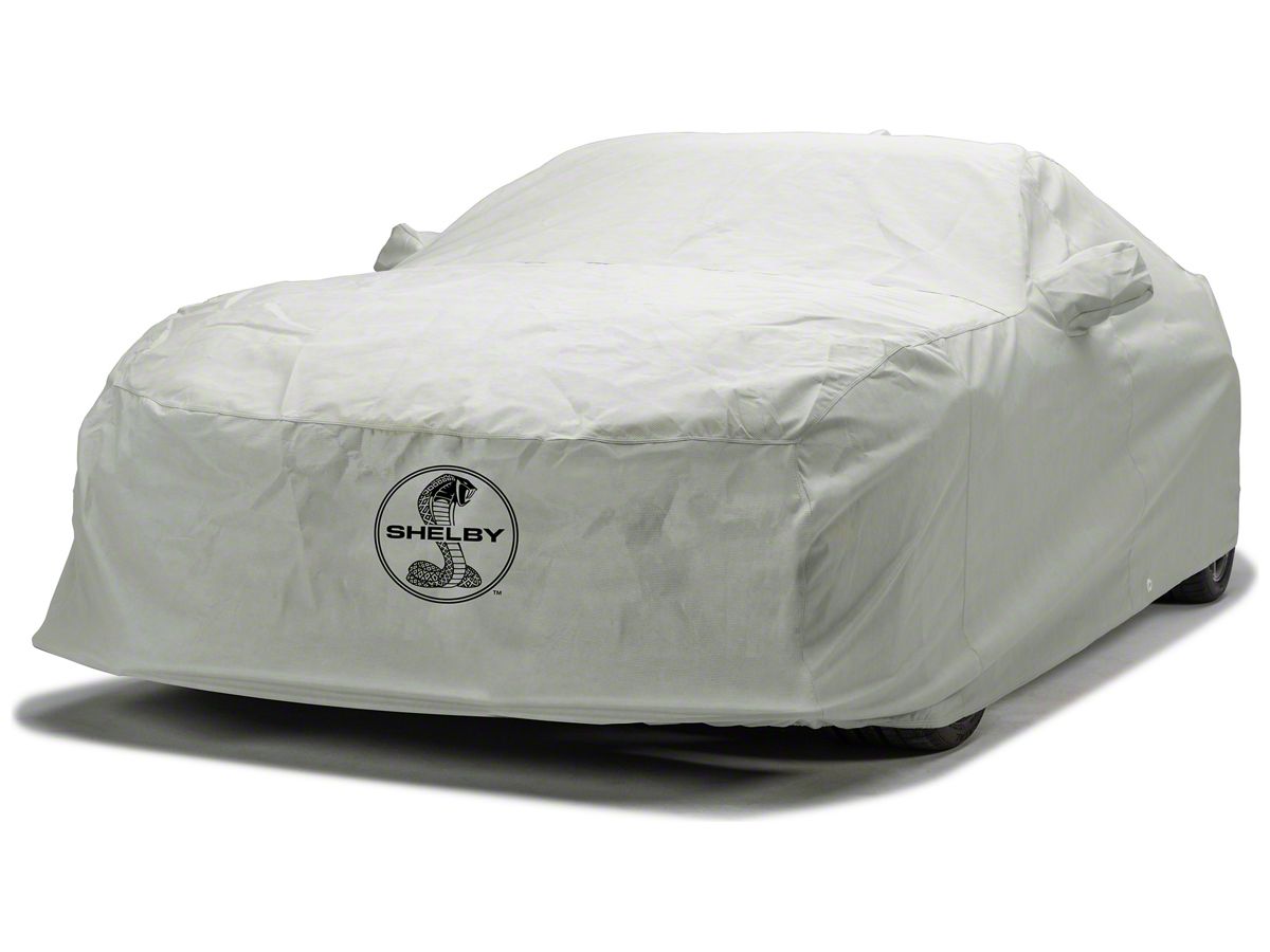 Covercraft 67-68 Ford Mustang Custom 3-Layer Moderate Climate Car Cover w/ Blk  Snake Medallion Logo