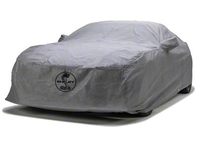 Covercraft 10-14 Ford Mustang W/ Custom 5-Layer Indoor Car Cover w/ Blk  Snake Medallion Logo