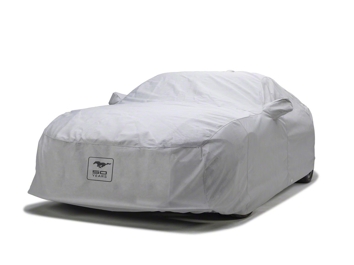 Covercraft 15-24 Ford Mustang Coupe 5-Layer Softback All Climate Cover w/ Blk Mustang 50 Years Logo