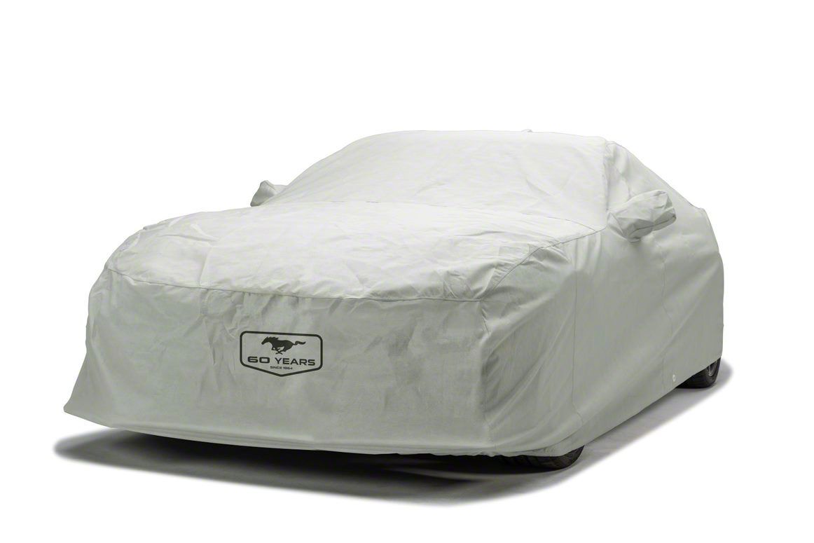 Covercraft 71-73 Mustang Custom 3-Layer Moderate Climate Car Cover with Mustang 60th Anni logo