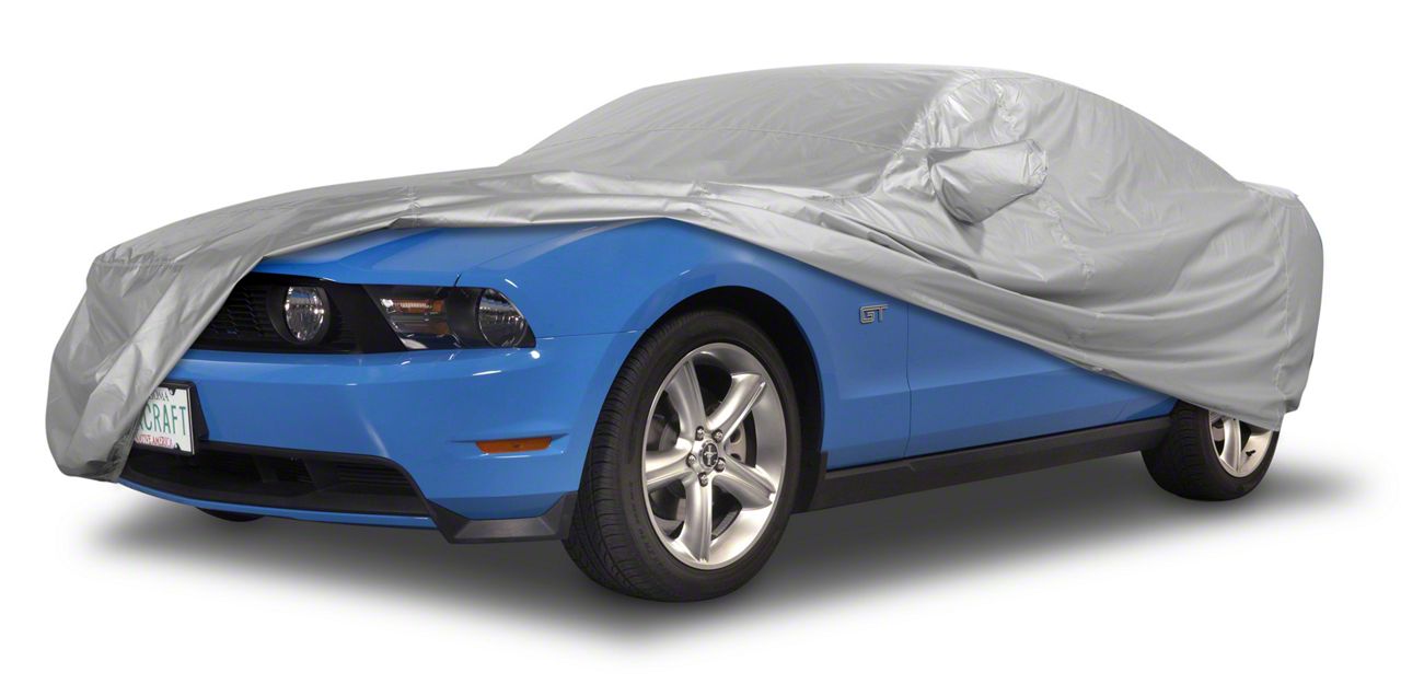 Covercraft 10-14 Ford Mustang W Custom Reflectect Car Cover - Silver