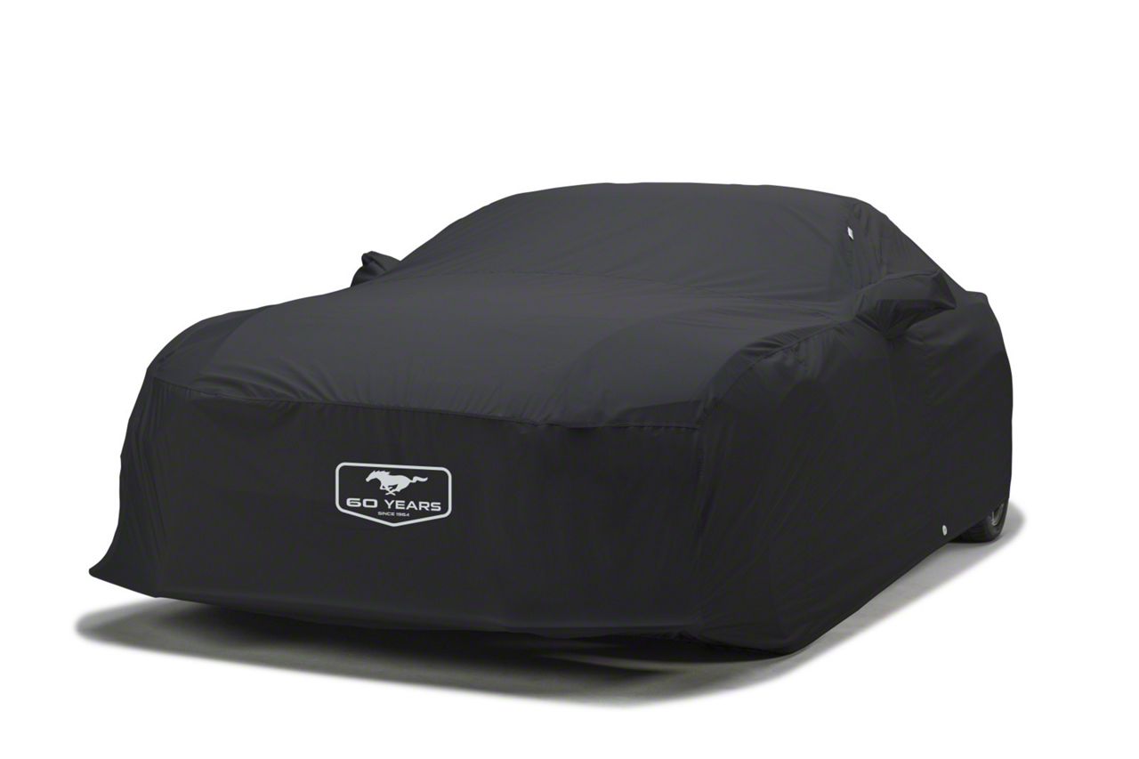 Covercraft 20-22 Mustang Custom WeatherShield HP Car Cover with Mustang 60th Anniversary logo