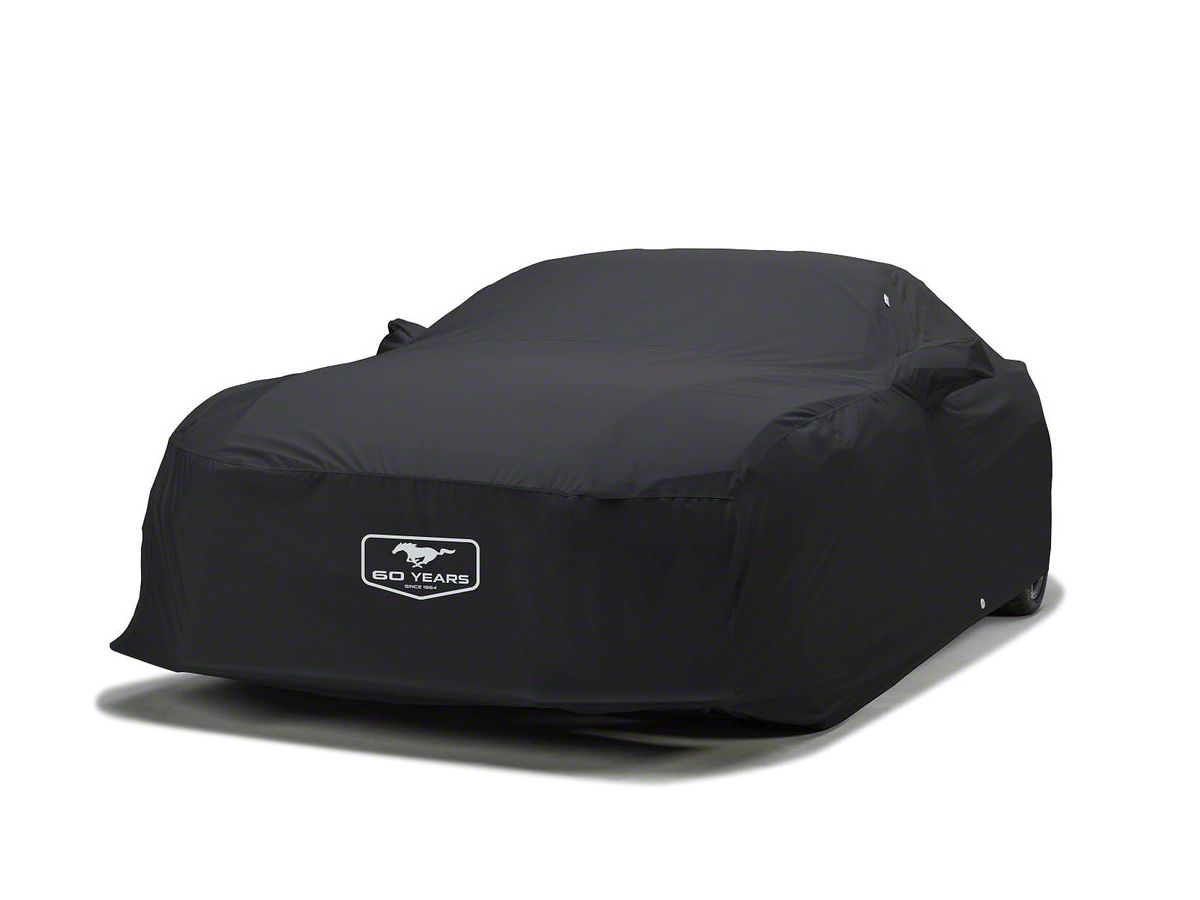 Covercraft 99-04 Mustang Custom WeatherShield HP Car Cover with Mustang 60th Anniversary logo
