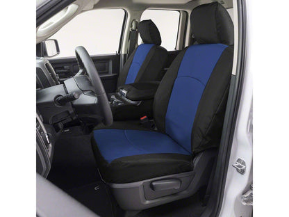 Covercraft 19-24 Chevrolet Silverado Endura PrecisionFit Custom Second Row Seat Covers - Red/Black