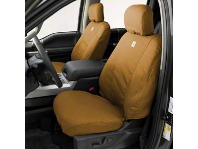 Covercraft 22-24 Dodge RAM Mega Carhartt SeatSaver Custom Second Row Seat Covers - Brown