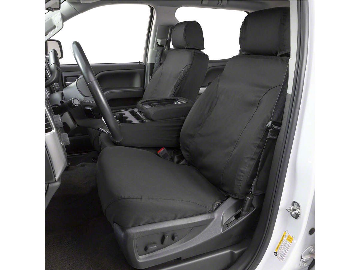 Covercraft 07 Ford F150 Waterproof Polyester SeatSaver Custom Front Row Seat Covers - Grey