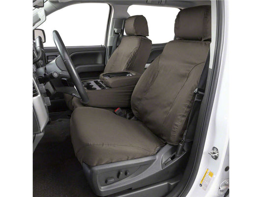 Covercraft 14 Chevrolet/GMC 1500 Waterproof Polyester SeatSaver Custom Front Row Seat Covers - Taupe