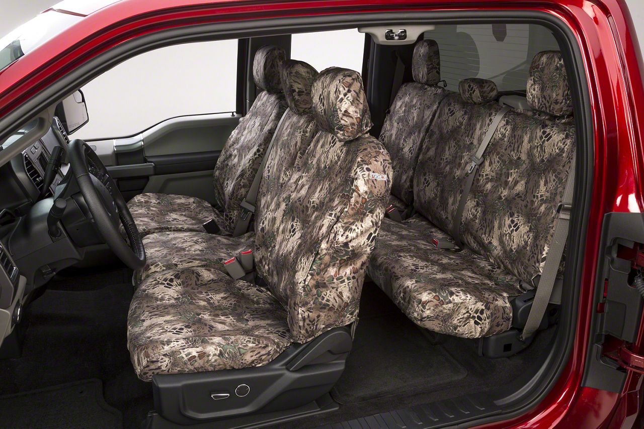 Covercraft 11-16 Ford F-250 Prym1 Camo SeatSaver Custom Second Row Seat Covers - Multi-Purpose Camo
