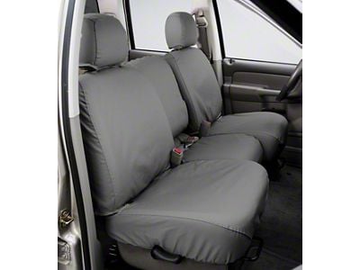 Covercraft 14-21 Dodge Ram Polycotton SeatSaver Custom Front Row Seat Covers - Wet Sand
