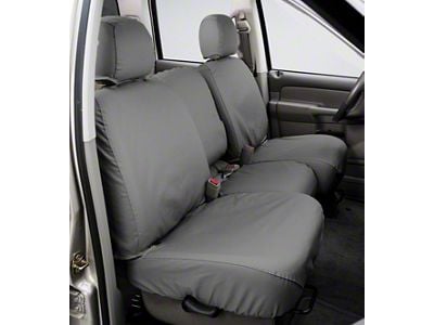 Covercraft 07-13 Toyota Tundra Polycotton SeatSaver Custom Second Row Seat Covers - Grey