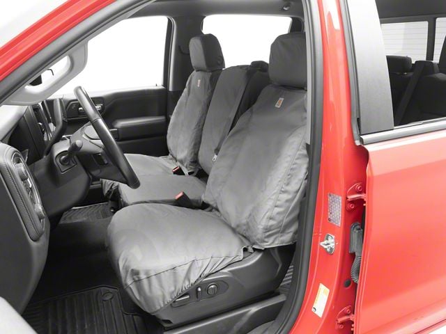 Covercraft 19-21 Dodge RAM Carhartt SeatSaver Custom Front Row Seat Covers - Brown