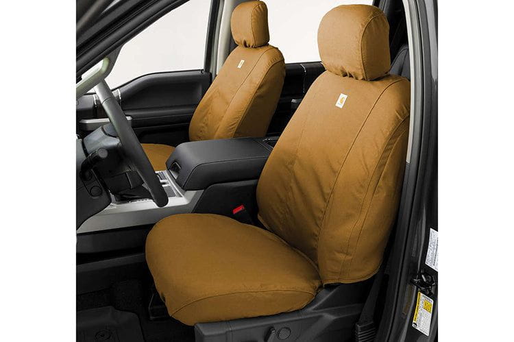 Covercraft 12-17 Ford Expedition& Carhartt SeatSaver Custom Second Row Seat Covers - Brown