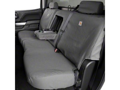 Covercraft 17-18 Ford F250 Carhartt PrecisionFit Custom Second Row Seat Covers - Gravel