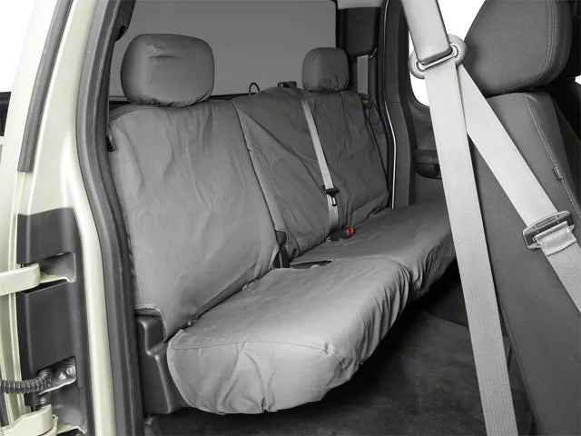 Covercraft 05-11 Toyota Tacoma Polycotton SeatSaver Custom Second Row Seat Covers - Charcoal