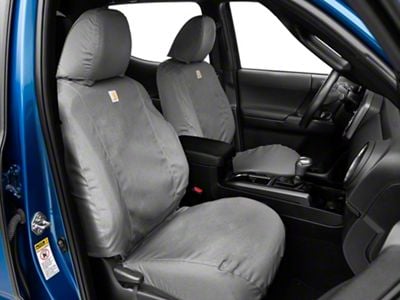Covercraft 07-13 Toyota Tundra Carhartt SeatSaver Custom Front Row Seat Covers - Gravel