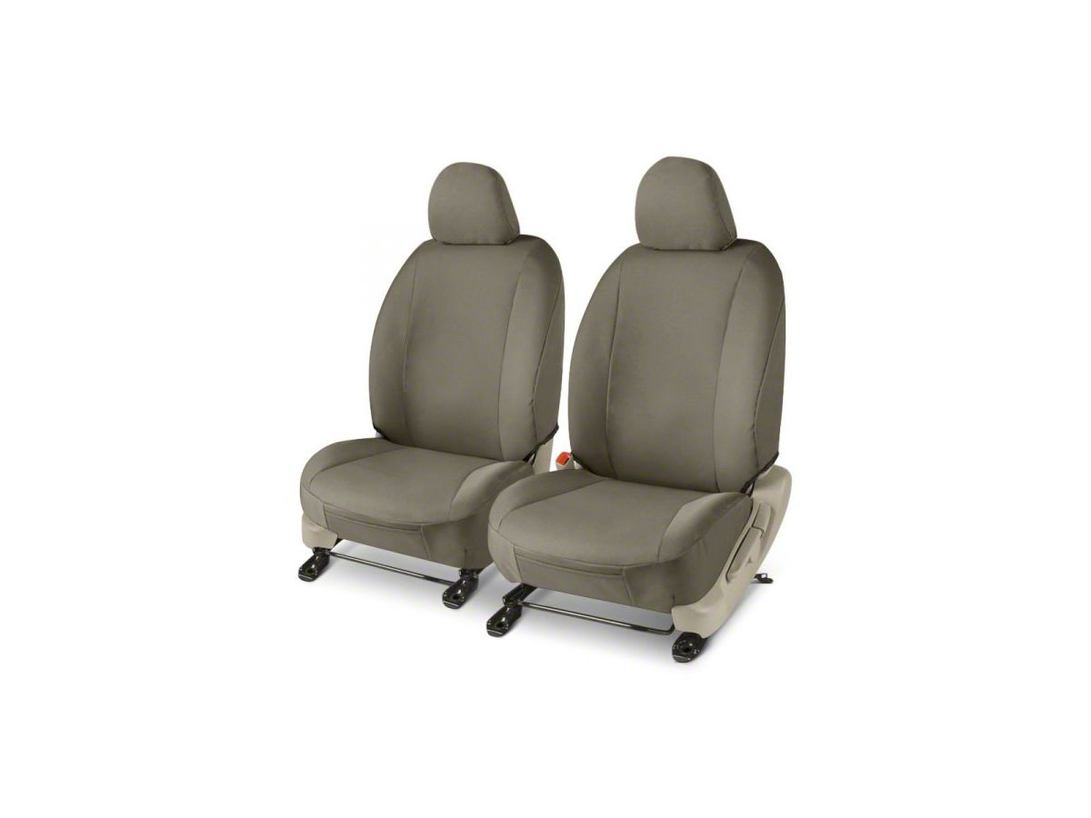 Covercraft 22-24 Toyota Tundra Endura PrecisionFit Custom Front Row Seat Covers - Charcoal/Charcoal