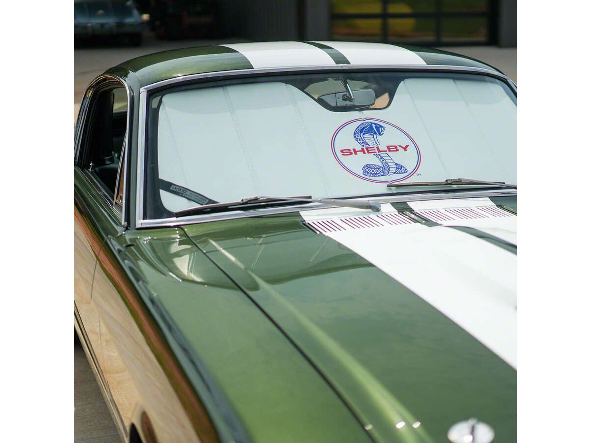 Covercraft 94-04 Ford Mustang Hardtop & Convertible UVS100 Custom Sunscreen w Mustang 60 Years Logo