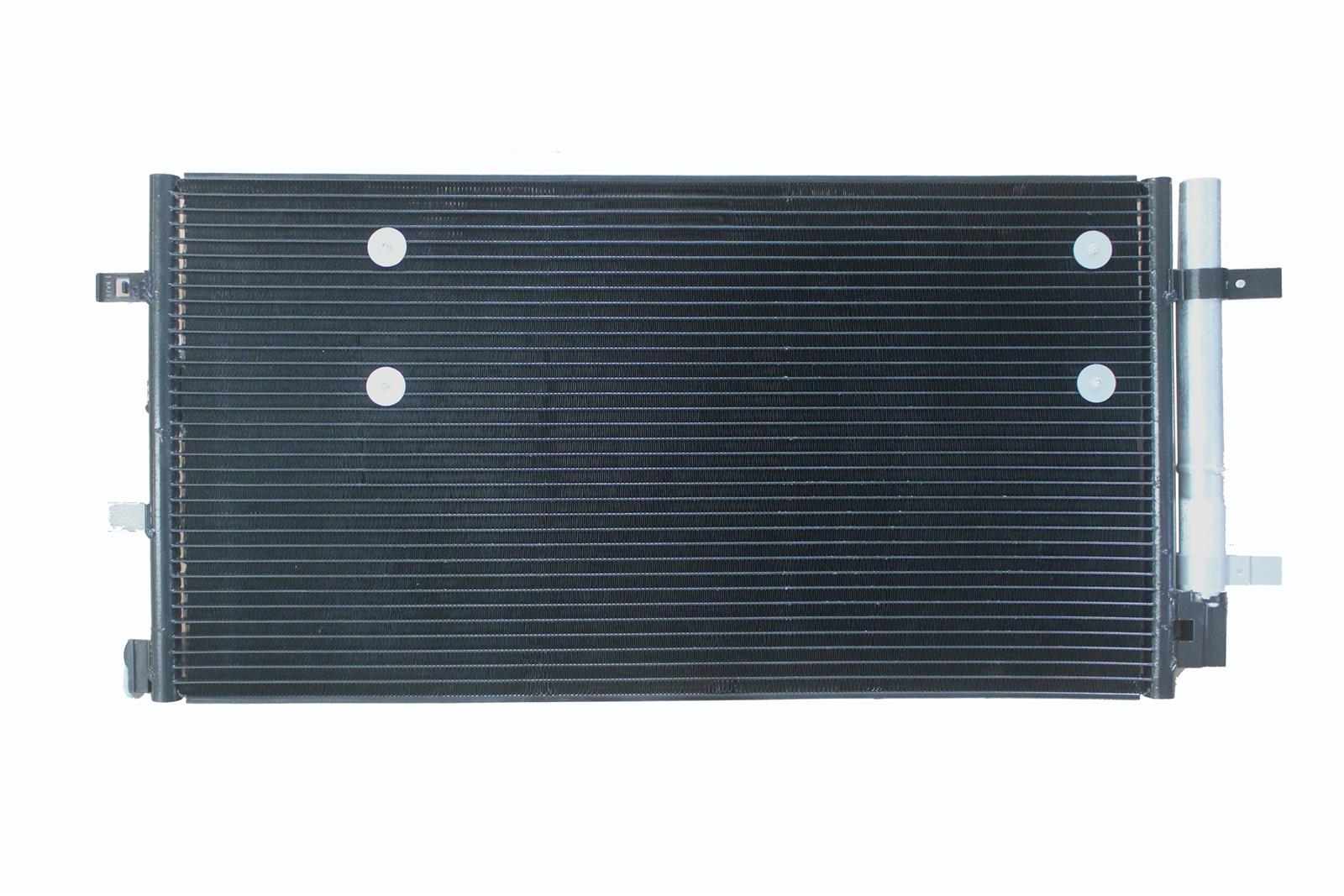 CSF 10684 black aluminum A/C condenser for Audi A4, A5, Q5, S4, and S5 models