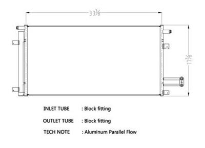 CSF A/C Condenser for 2014-2019 GM Trucks & SUVs 5.3L/6.2L - 10695