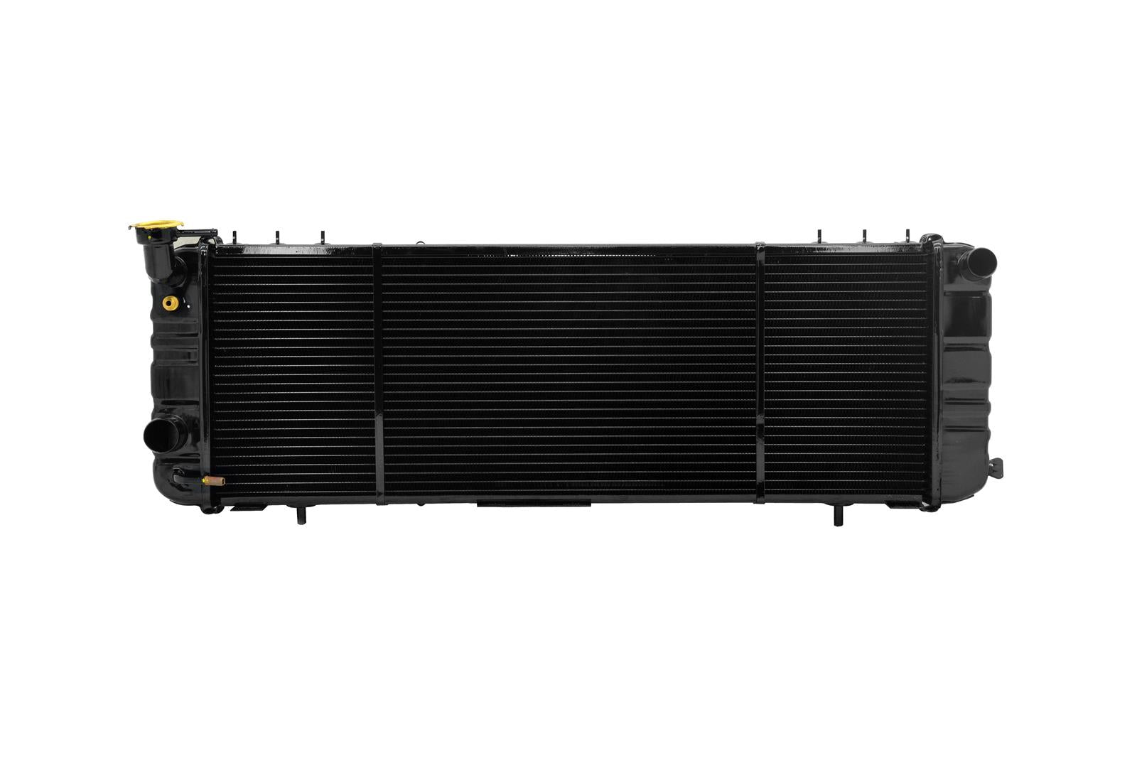 CSF 2671 three-row copper brass radiator with transmission cooler for Jeep Cherokee XJ