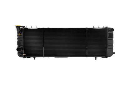 CSF 2671 three-row copper brass radiator with transmission cooler for Jeep Cherokee XJ
