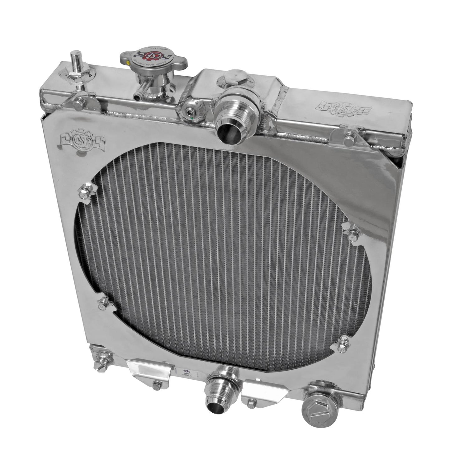 CSF Half Radiator Kit for 1992-2000 Civic & Evo 7/8/9 - 2858X